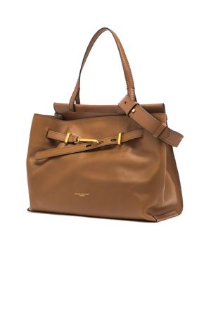 Brown Tilda top handle bag GIANNI CHIARINI | BS11491MDDPRCK206